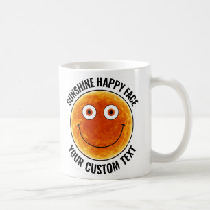 Zonnegeluk Big Smile Persoonlijke Gepersonaliseerd Koffiemok