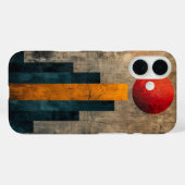Zonnegeometriestudie Case-Mate iPhone Case (Achterkant (horizontaal))
