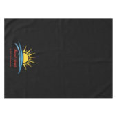 Zonnegescent Logo Tafelkleed (Voorkant (Horizontaal))