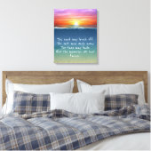 Zonnegesette geheugencitaatcanvas afdrukken (Insitu (Slaapkamer))