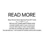 Zonnegeslacht onthullen een DIY Faux cratch-kaart Aankondigingskaart