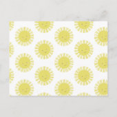 Zonnegeslacht onthullen een DIY Faux cratch-kaart Aankondigingskaart (Achterkant)