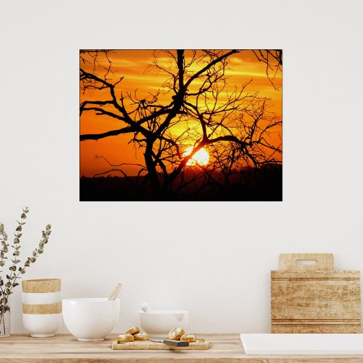 Zonnegetwind Poster (Keuken)