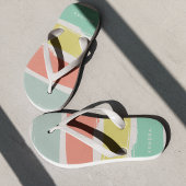 Zonnegewassen Neon Teenslippers