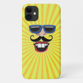 Zonnegezicht met zonnebrillen Case-Mate iPhone case