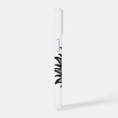 Zonnegezicht Sigil – Zwart Zon Embleem iPhone 15 Case (Rechterkant)