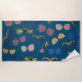 Zonneglazen  Beach Mood Strandlaken (Voorkant)