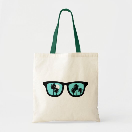 Zonneglazen canvas tas (Voorkant)