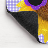 Zonneglazen op Muismat zonnebloemen (Hoek)