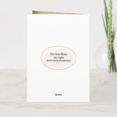 Zonneglazen op zondag kaart (Achterkant)