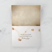 Zonneglazen op zonnebloem kaart (Binnen)