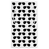 Zonneglazen vliegende pilotenvliegtuigen voor vlie klein cadeauzakje (Achterkant)