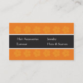 Zonneglazige profielkaart visitekaartje (Achterkant)