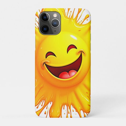 Zonneglimlach: Uitbarstende Vreugde Case-Mate iPhone Case (Achterkant)