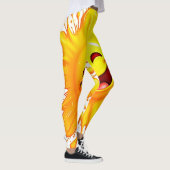 Zonneglimlach: Uitbarstende Vreugde Leggings (Rechts)