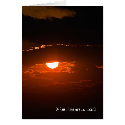 Zonnegloed in wolken (Voorkant)