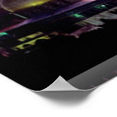 Zonnegloed over de oude stad Jeruzalem, Israël Poster (Hoek)