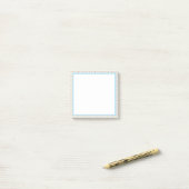 Zonnegloed Strepen Schachbrett Plaknotitie Post-it® Notes (Op bureau)