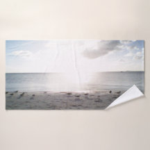 Zonneglorie Aan De Strand Bad Handdoek Set