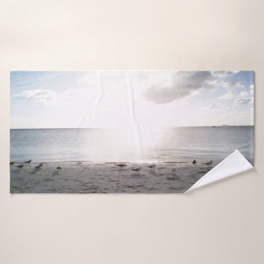 Zonneglorie Aan De Strand Bad Handdoek Set (Badhanddoek)