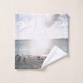 Zonneglorie bij de badhanddoekset van het strand bad handdoek (Wasdoekje)