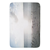 Zonneglorie op het strand badmat (Voorkant Verticaal)