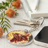Zonnegod Sleutelhanger (Voorkant Rechts)