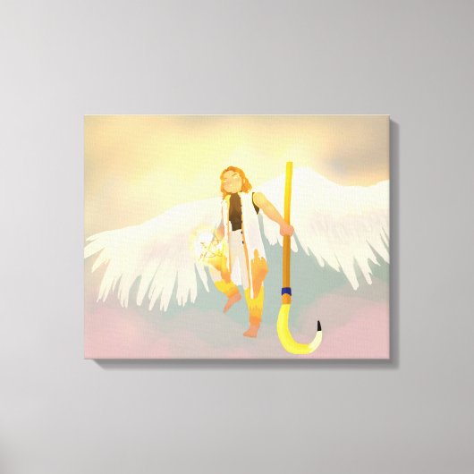 Zonnegod Sol Canvas Afdruk (Voorkant)