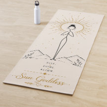 Zonnegodin Boho Yogamat