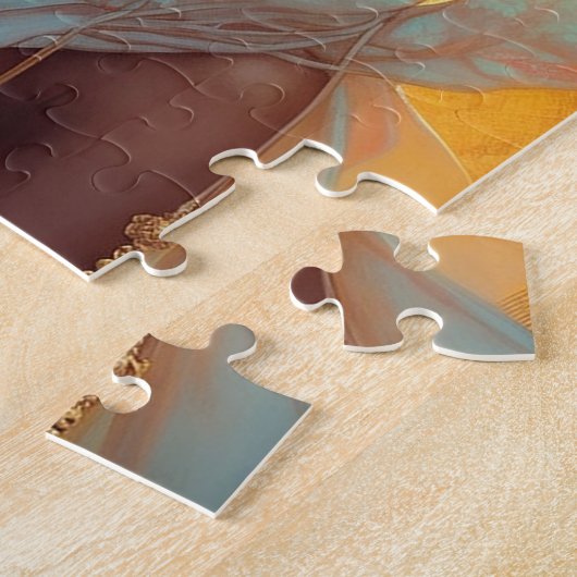 Zonnegodin Fantasy Art Legpuzzel (Zijkant)