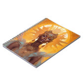 Zonnegodin Fantasy Art Notitieboek (Linkerzijde)