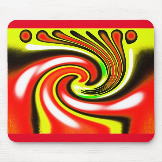 Zonnegolfkunst Muismat (Voorkant)