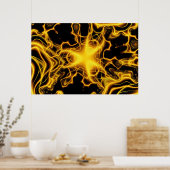 Zonnegolven Poster (Keuken)