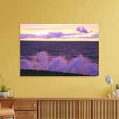 Zonnegolven Verrekte Canvas Afdrukken (Insitu (Woonkamer))