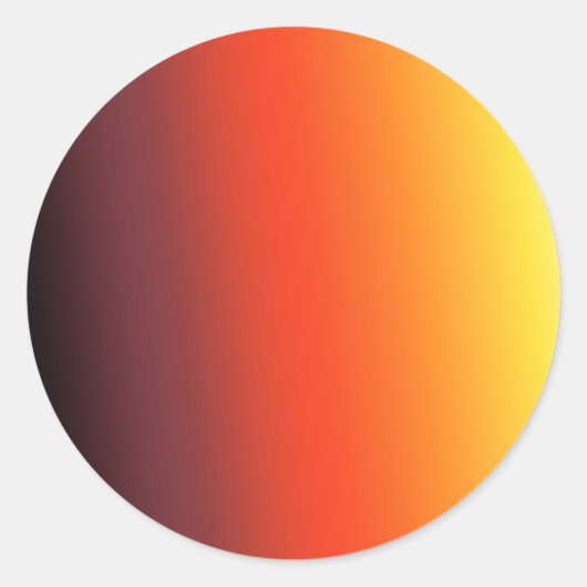  Zonnegradiënt Sticker (Voorkant)