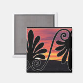Zonnegrens Magneet (Voorkant / Achterkant)