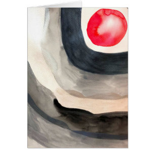 Zonnegrijze en zwarte abstracte moderne kunst