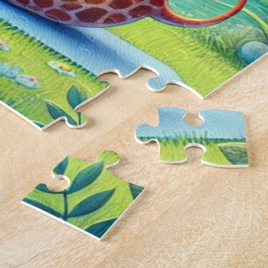 Zonnegroet Legpuzzel (Zijkant)