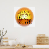 Zonnegroet Poster (Keuken)