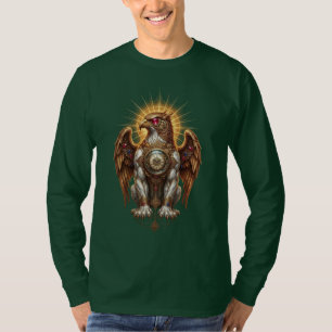 Zonnegryphon - Vergulde Mythische Bewaker T-shirt