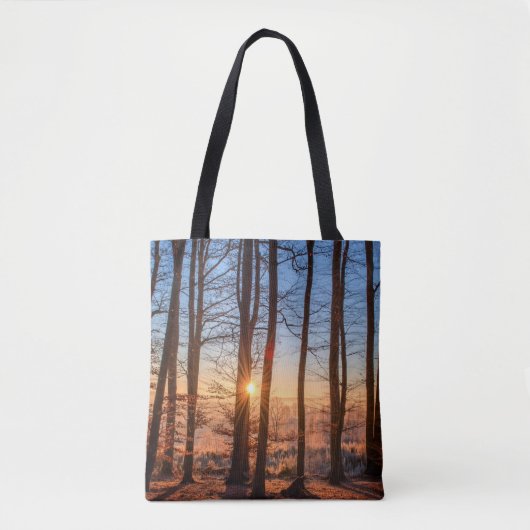 Zonneharde Bossen die duurzaam zijn Tote Bag (Voorkant)