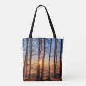 Zonneharde Bossen die duurzaam zijn Tote Bag (Achterkant)