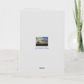 Zonnehemel en Boom Birthday Card voor papa Kaart (Achterkant)