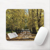 Zonneherfst, route en Bijbel Muismat (Met muis)