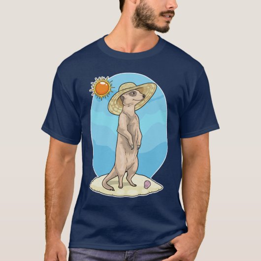Zonnehoed Strandhoed Zomer T-shirt (Voorkant)