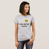 Zonnehoes t-shirt met korte mouw (Voorkant volledig)