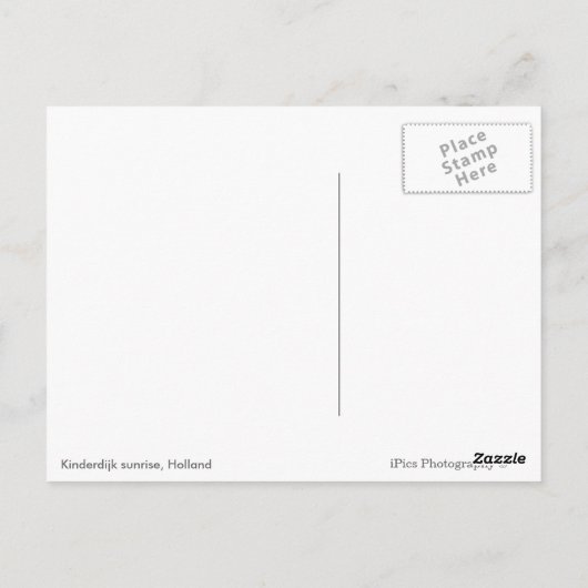 Zonnehoogte boven het briefkaart van de rand van d (Achterkant)