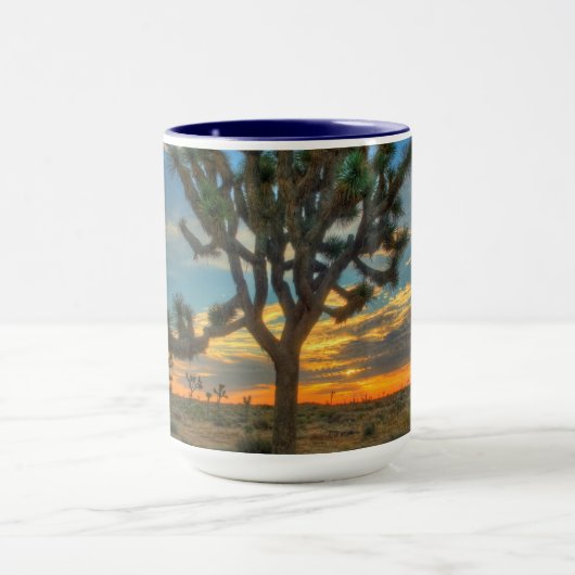 Zonnehoogte in het Nationaal Park Joshua Mok (Midden)