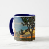 Zonnehoogte in het Nationaal Park Joshua Mok (Voorkant links)