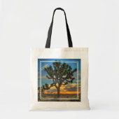 Zonnehoogte in het Nationaal Park Joshua Tote Bag (Voorkant)